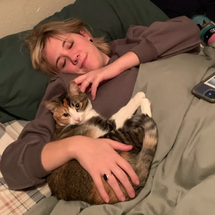 Don't Stress - Cat Sitting By Kelsea