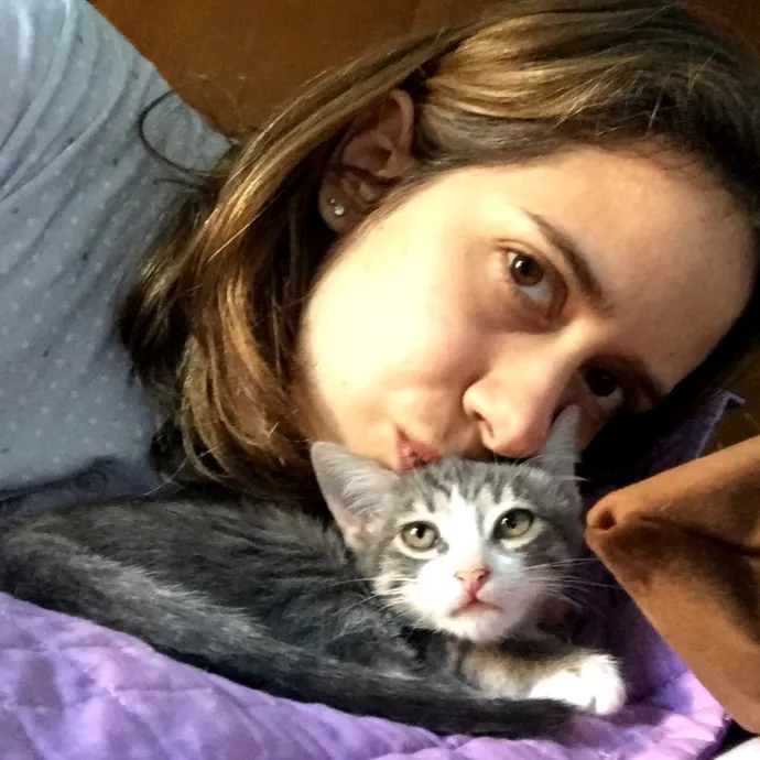 Calm Skilled Cat Care Expert