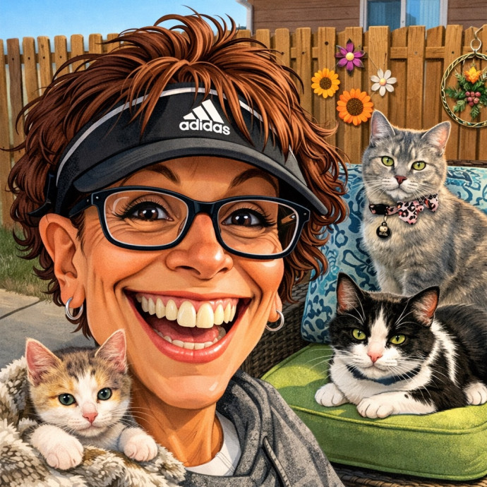 Cat Lover I Adore Cats Of All Ages