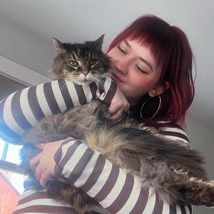 Loving Cat Mom And Sitter