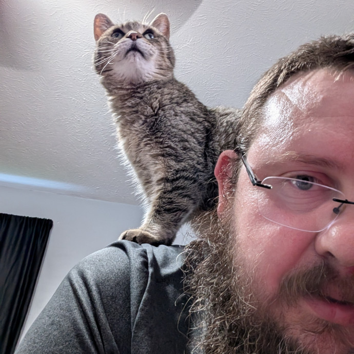 Cat Dad Energy Reliable Care