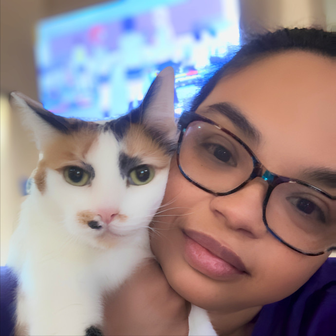 Cat Mom With A Lot Of Love To Give