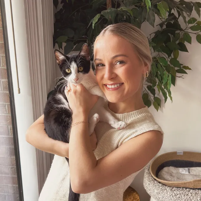 Orange Tabbytuxedo Cat Mom