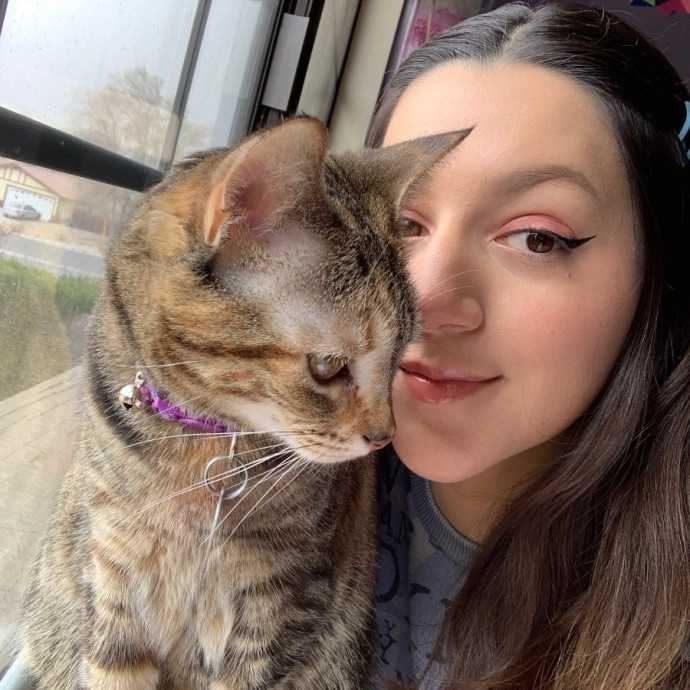 Cat Loving College Student