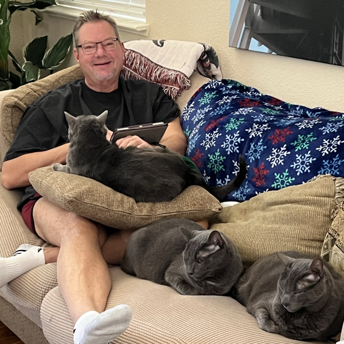 Caring Cat Owner And Sitter