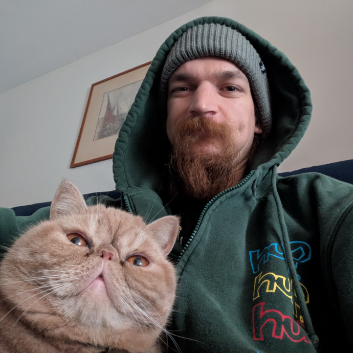 Chill Sitter And Kitty Lover Chill Sitter And Kitty Lover
