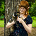 Quirky Cat Loving Redhead