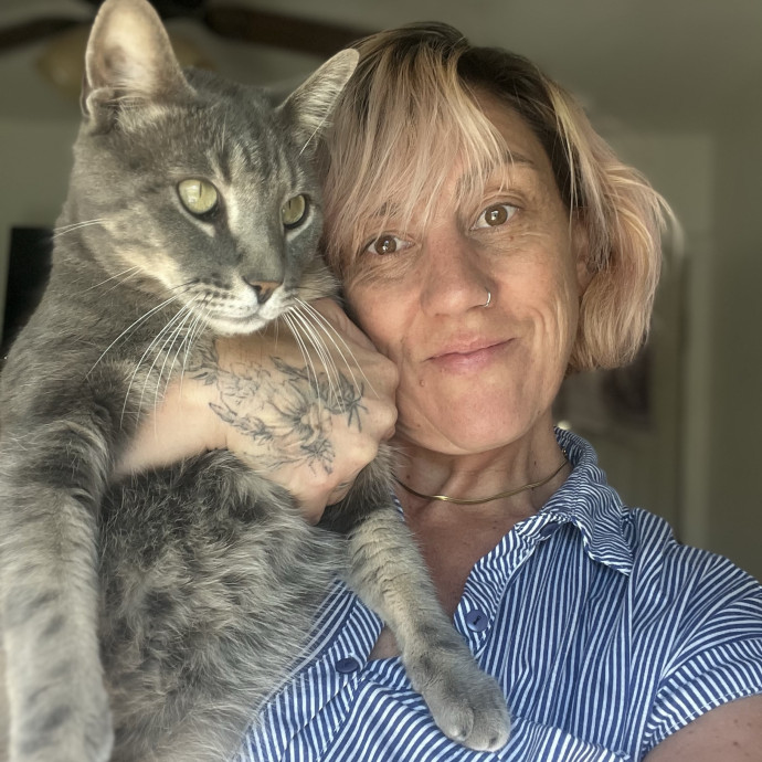 Loving Cat Mom Who Gets It