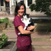 Animal Hospital Worker And Cat Mom
