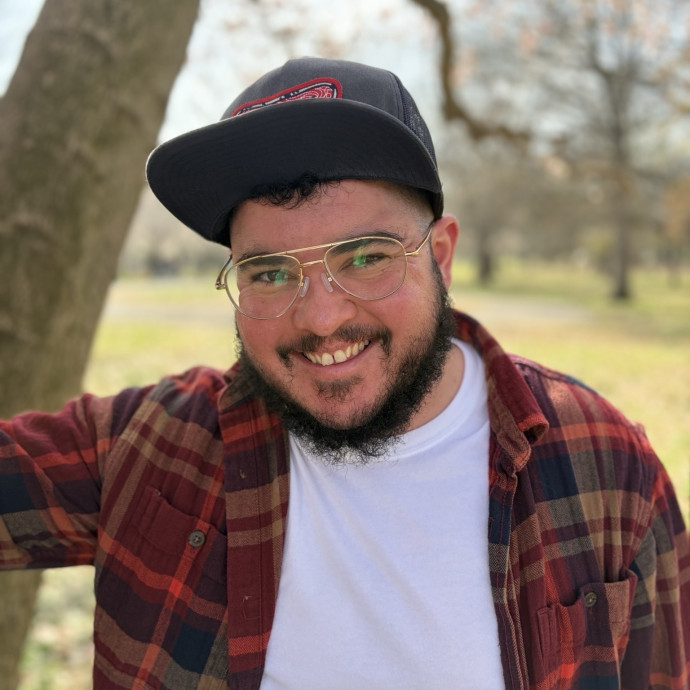 Goofy Cat Dad With 15 Years Of Cat Tlc