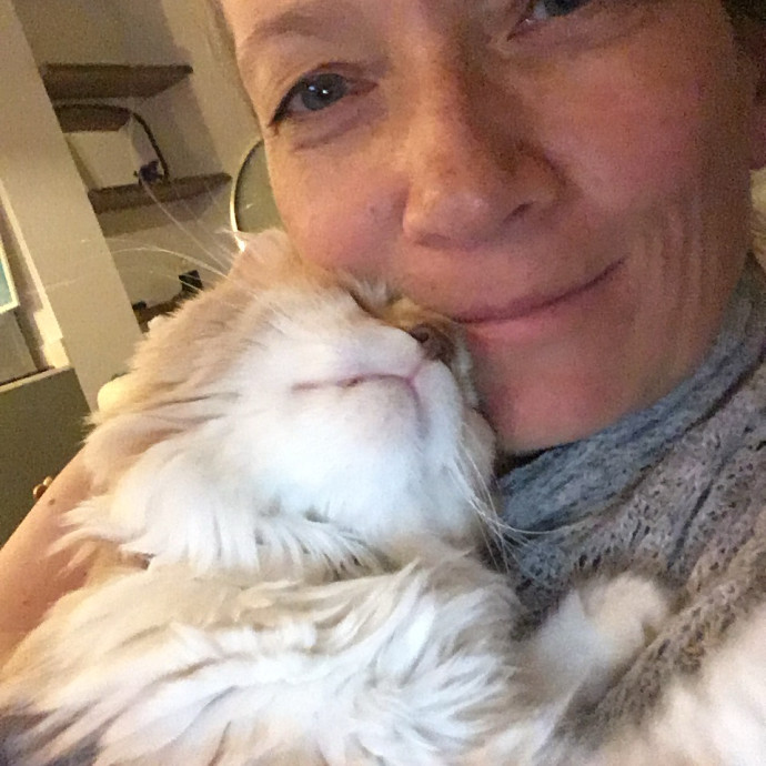 Calm And Reliable Cat Lady