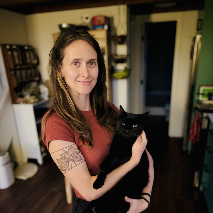 Cat Lady In Bellingham And Everson