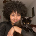 Whimsical Whiskers Cat Sitting By Anabel