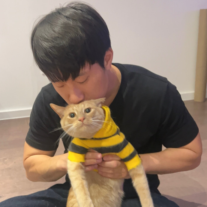 Orange Cat Dad