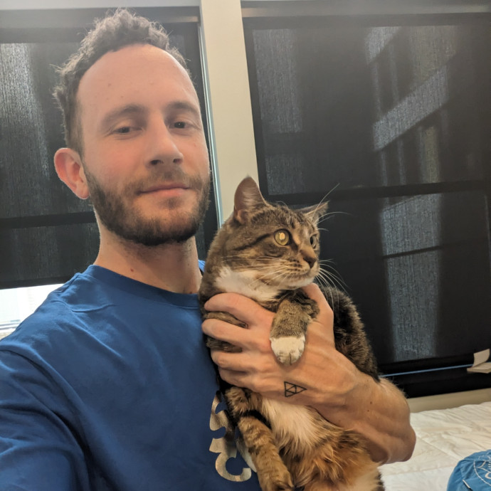 Calm And Communicative Cat Dad