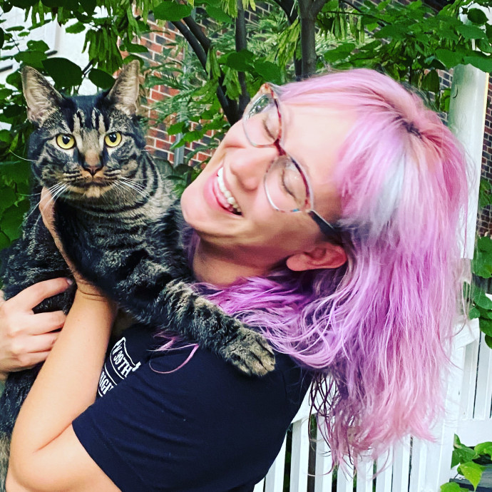 Compassionate And Quirky Kitty Devotee