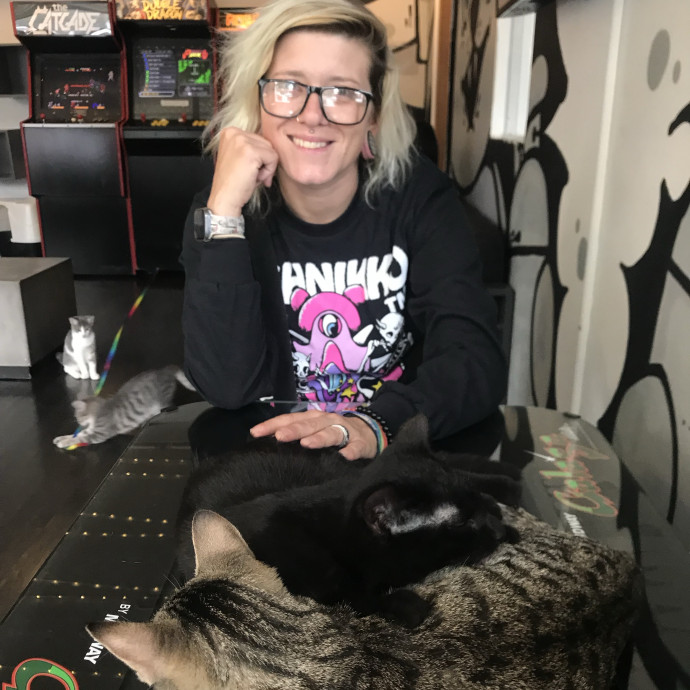The Ultimate Cat Magnet  Sitter