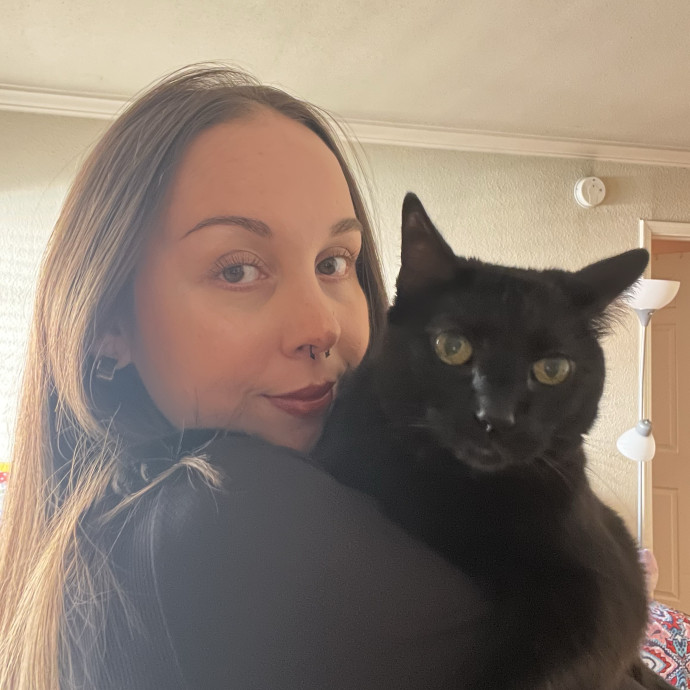 Loving Cat Mom