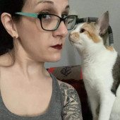Loving Calico Cat Mom