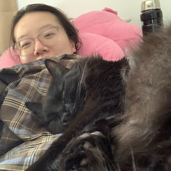 Owner Of 2 Cats 1 Rabbit Cat Lover