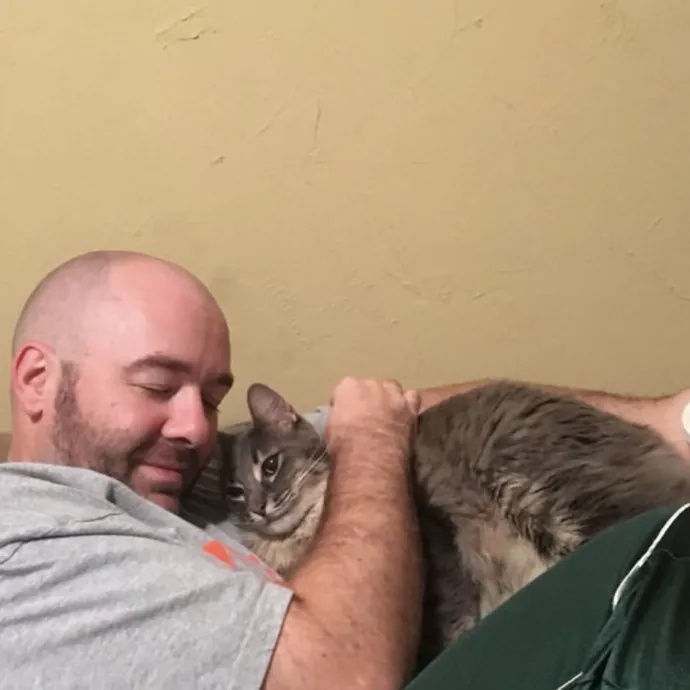 Caring Lifelong Cat Dad