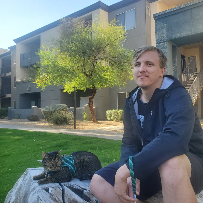 Calm Caring And Trustworthy Cat Sitter