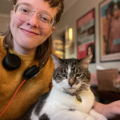 Hollywood Whiskers Cat Sitting By Brooke
